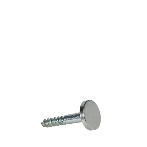 screw with flat 12mm diameter cap